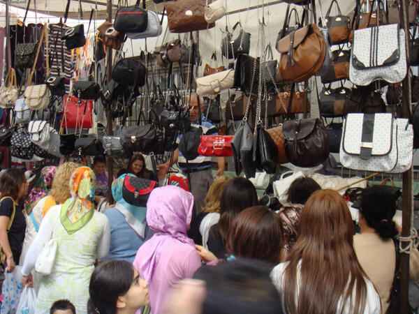 Istanbul's cheapest clothes market