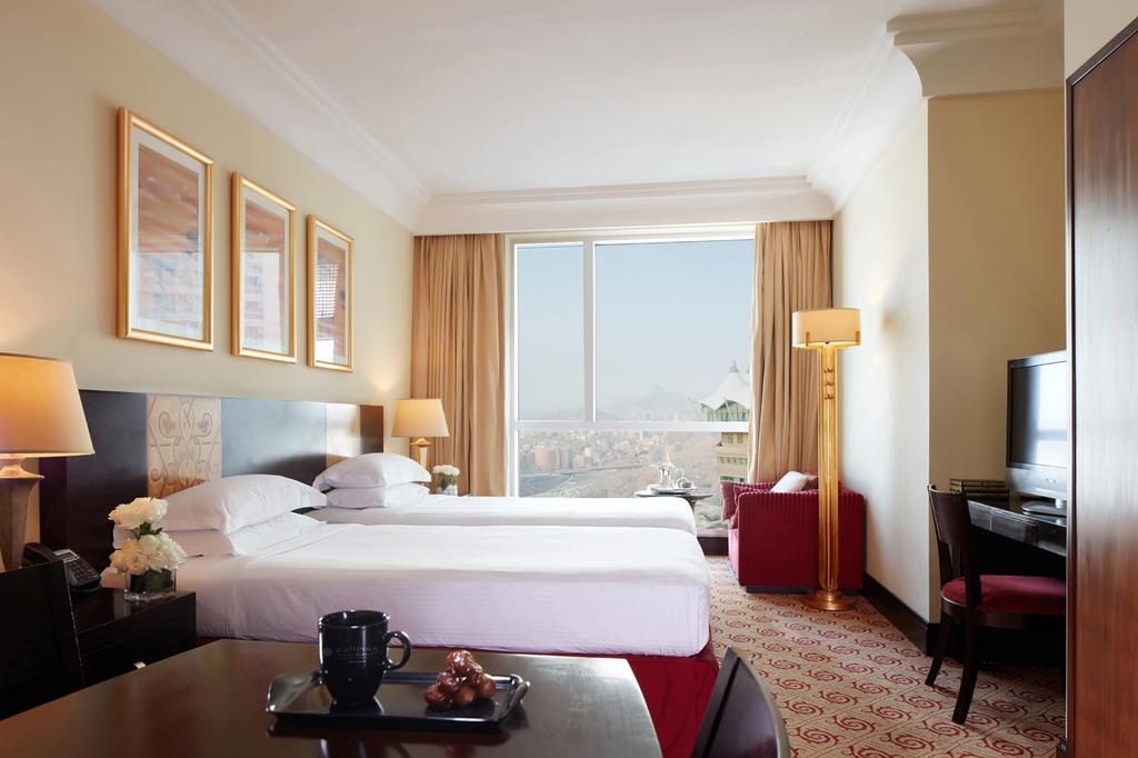 The rooms and suites at Pullman Zamzam Makkah vary between family rooms.