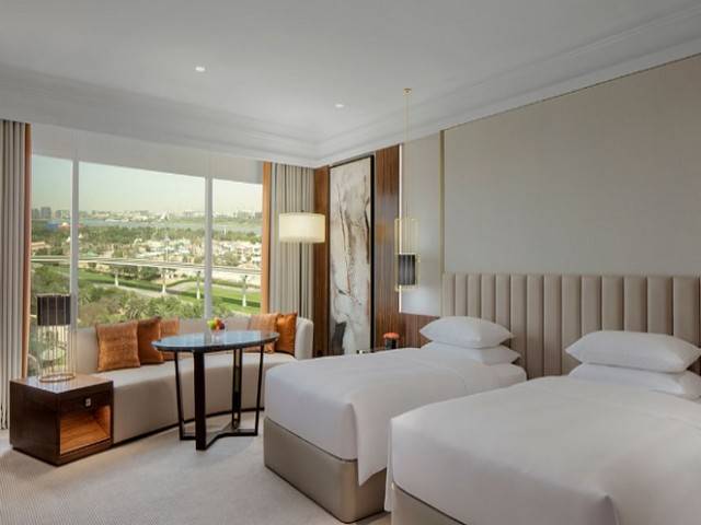 Grand Hyatt Dubai Hotel is one of the best 5-star Dubai hotels offering modern rooms.