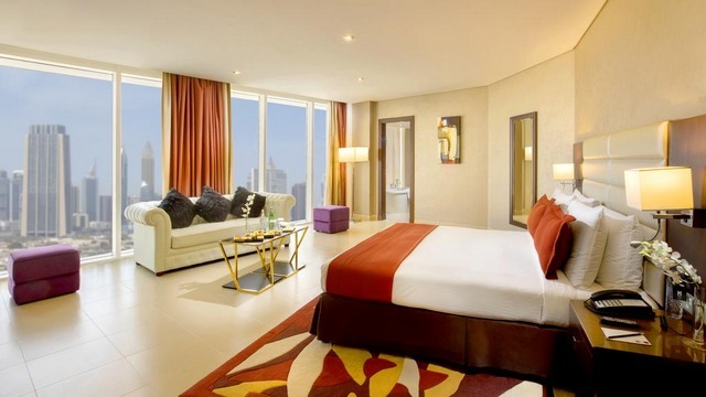 If you want a quiet and comfortable stay then choose a hotel next to the Dubai Mall
