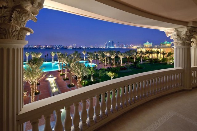 Kempinski The Palm Jumeirah offers distinctive views from its balcony