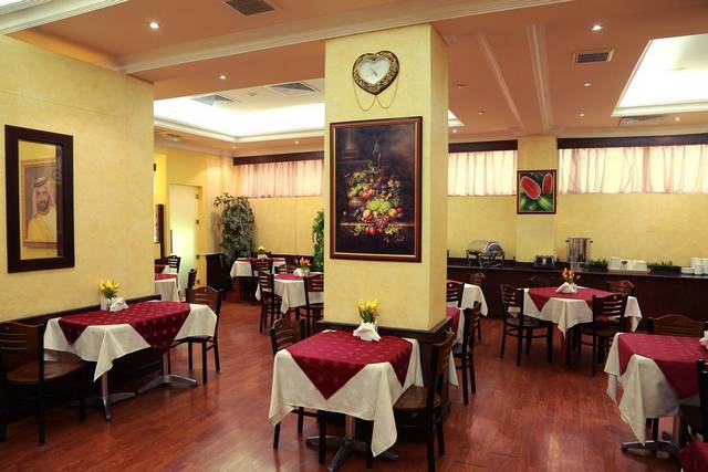 Dubai's Sadaf Hotel offers one restaurant specializing in Oriental cuisine.