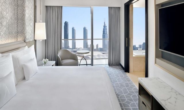 We recommend the Address Dubai Mall luxury residence