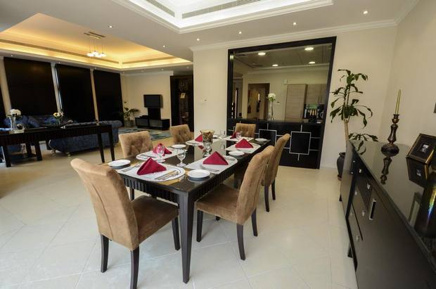 Coral Boutique Villas Dubai is suitable for families and offers rooms of good size