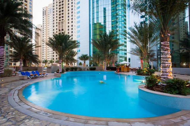 VGA Al Waha Beach Apartments Tower offers a variety of pools.