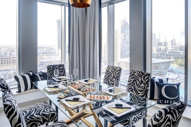 Dream Inn Dubai 29 Boulevard Apartments offer distinctive views.
