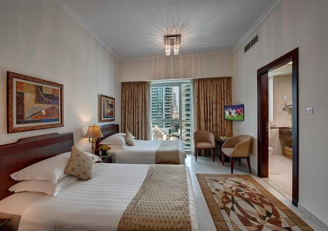 Marina Hotel Apartments in Dubai is distinguished for its many facilities and great services 