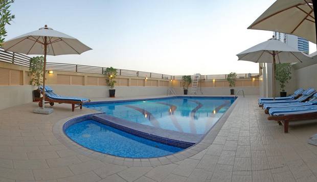 Aparthotel Al Barsha managed by Mondo offers a fantastic pool with good views.