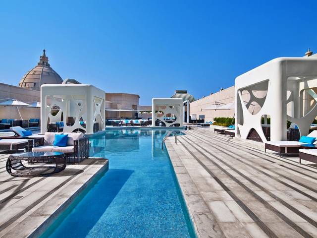W. Al Habtoor has a fitness center, a wellness center and a great pool