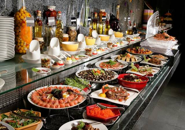 The Rotana Tower Hotel Dubai is considered the best hotel as it has many restaurants that offer many foods