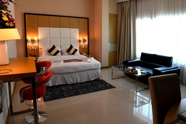 Hotel apartments on Exhibition Road Bahrain offer upscale rooms