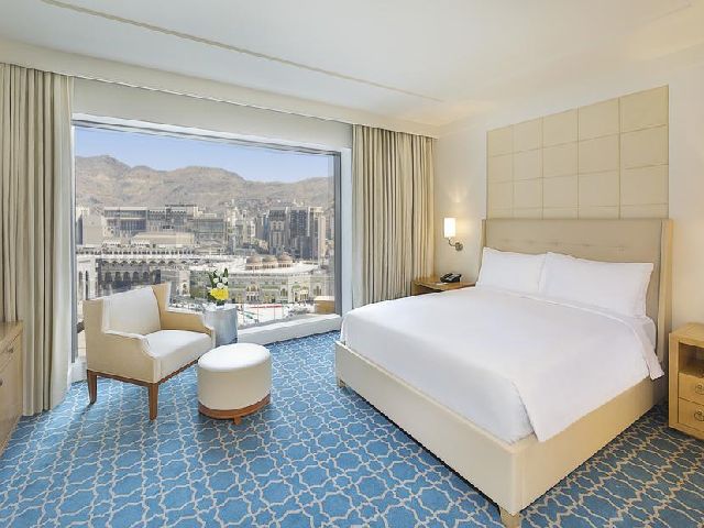 You can book Jabal Omar Hotel and enjoy the wonderful view of the Haram