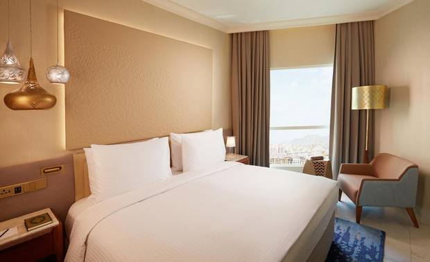 From Makkah Al-Mukarramah hotels, and far from the Haram, it does not exceed a few meters