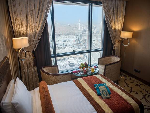 One of the best hotels overlooking the Haram, which offers a variety of facilities