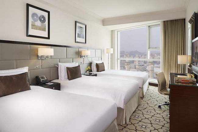 Luxury rooms in the best names of hotels near the Great Mosque of Mecca