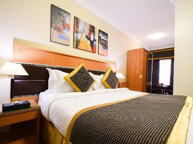 The elegance of a standard room in a thankful Golden Tulip Madinah hotel 