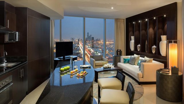 Rafal Tower Hotel Riyadh is a prominent landmark for those looking for sweet hotels in Riyadh