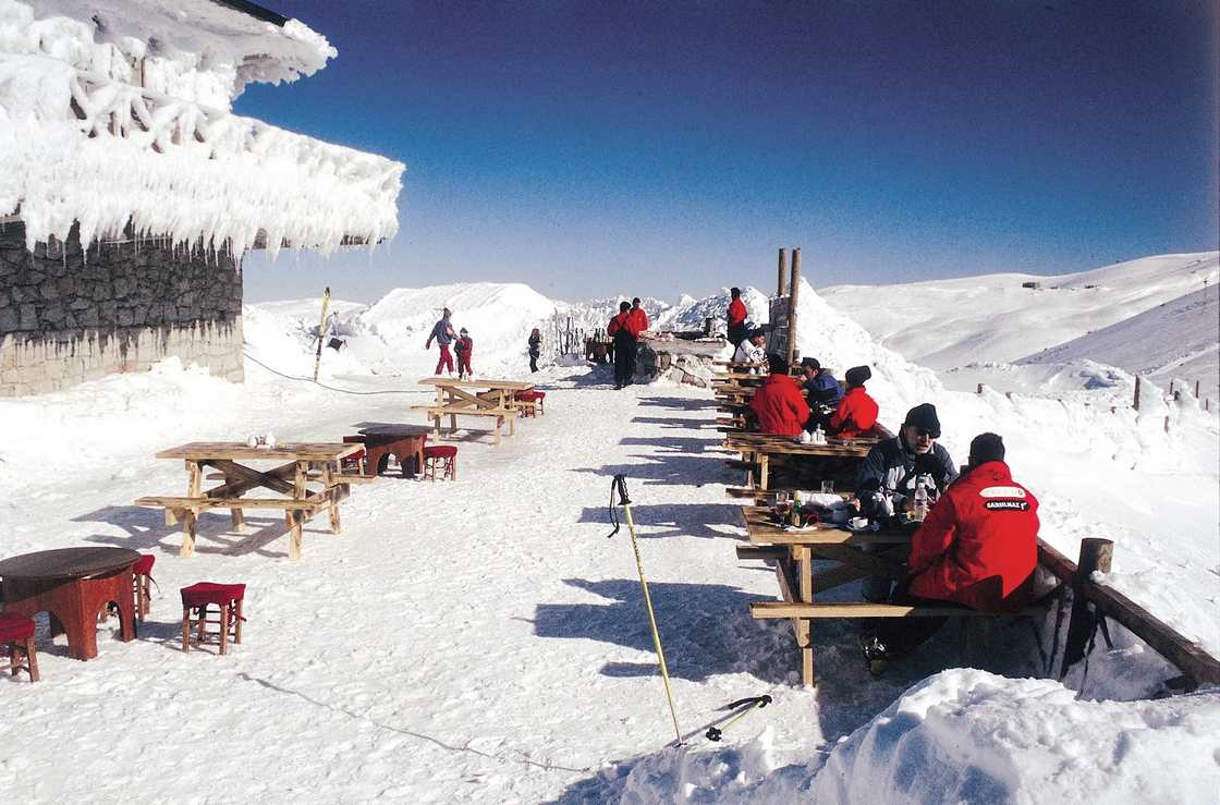Uludag mountain is one of the most beautiful tourist places on the Stock Exchange of Turkey