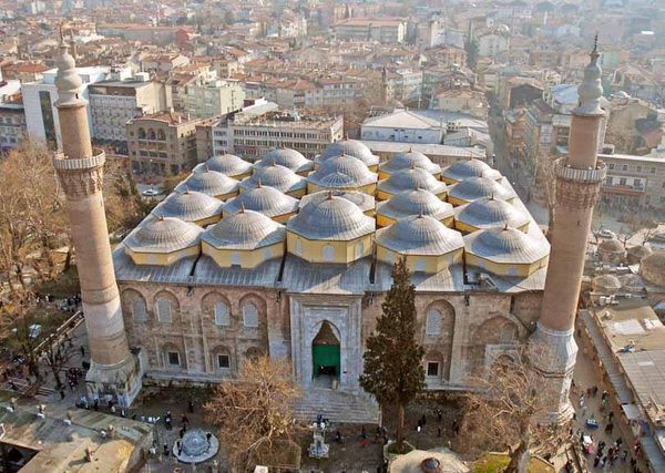 Bursa Grand Mosque is one of the most important landmarks of Bursa