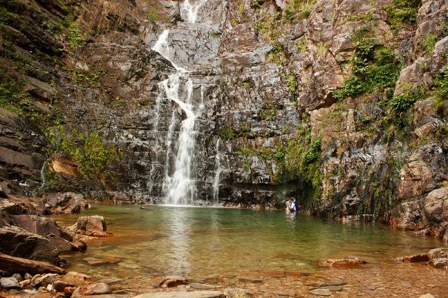 Waterfalls of the seven wells of the most beautiful places of tourism in Langkawi - pictures of Langkawi