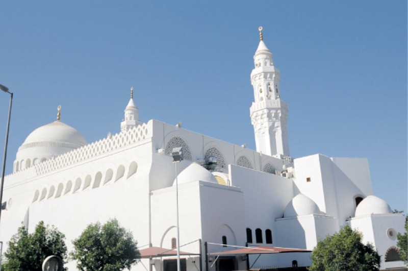 Al-Qiblatain Mosque is one of the most important mosques in Medina