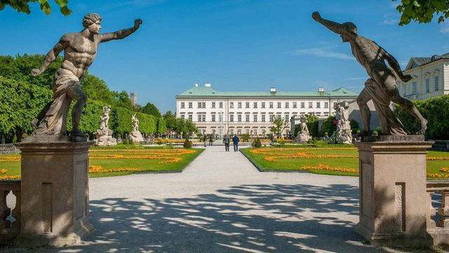 Mirabell Palace is a tourist attraction in Salzburg, which is worth a visit in the Austrian city of Salzburg