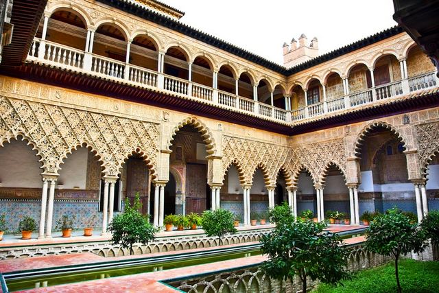 Tourist attractions in Seville, Spain