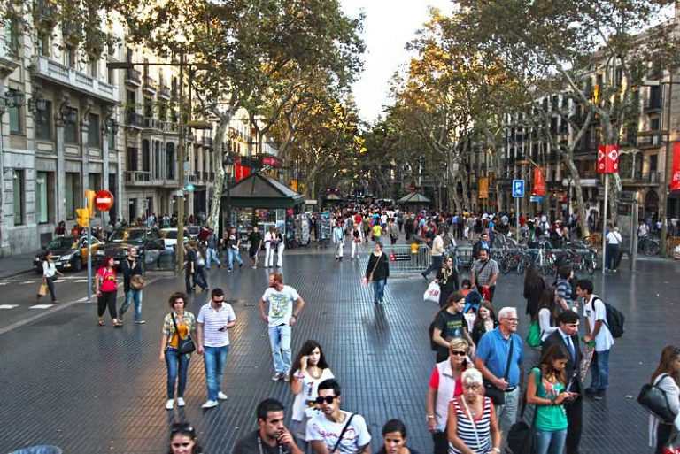 Barcelona Ramblas Street Tourism - Barcelona city photos