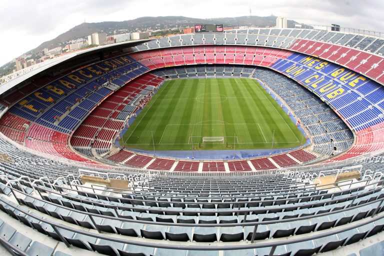The Camp Nou Stadium is one of the most important tourist places in Barcelona, ​​Spain