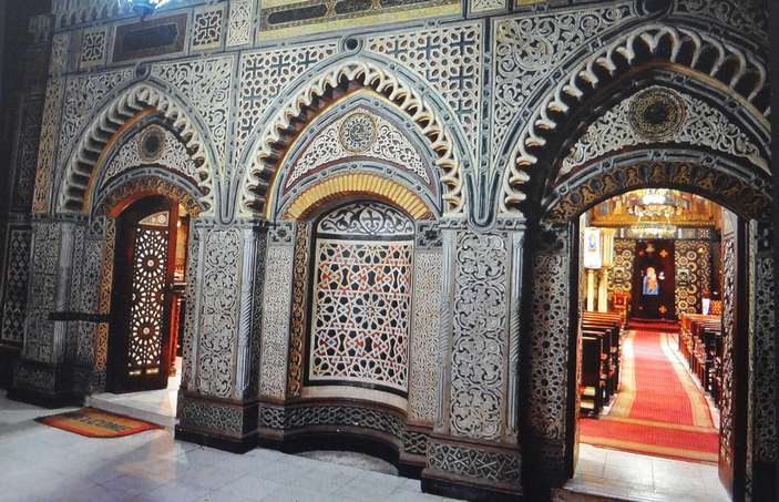 The Coptic Museum is one of the most important tourist areas in Egypt, Cairo