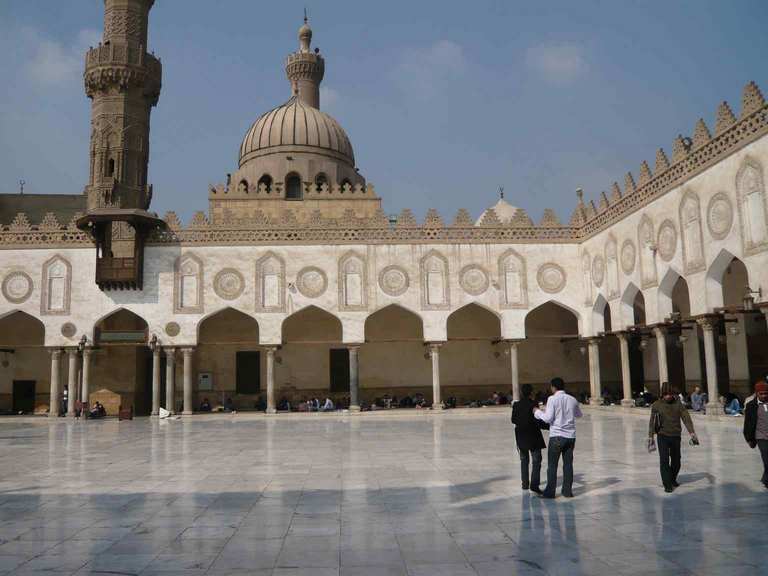 Imam Al-Hussein Mosque is one of the most popular tourist places in Cairo