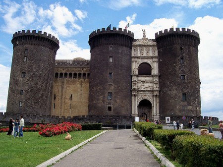 Novo Castle is one of the most important tourist places in Naples