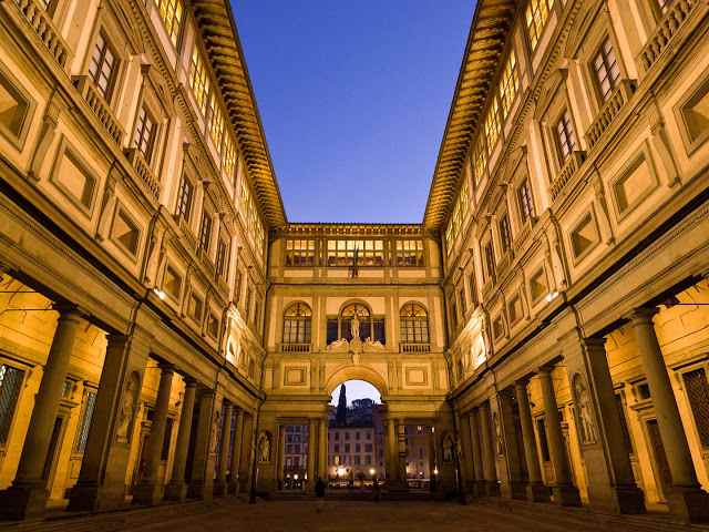 Uffizi Gallery is one of the best museums in Florence, Italy