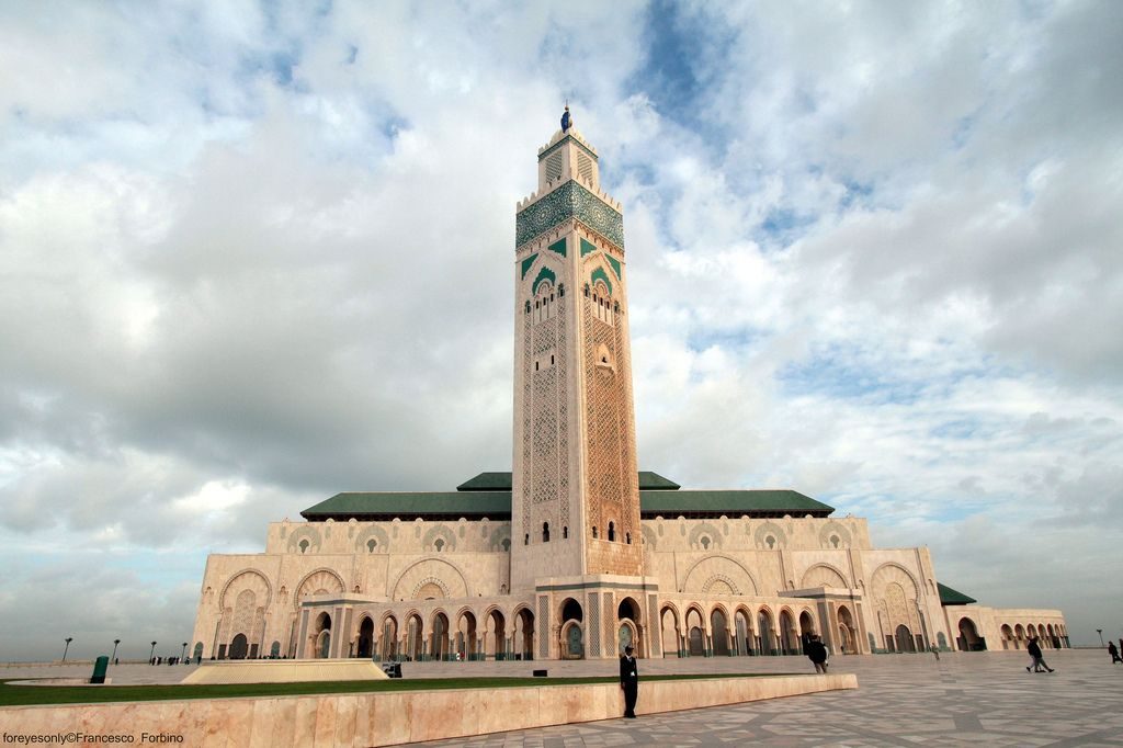 Hassan II Mosque is one of the most important tourist places in Casablanca