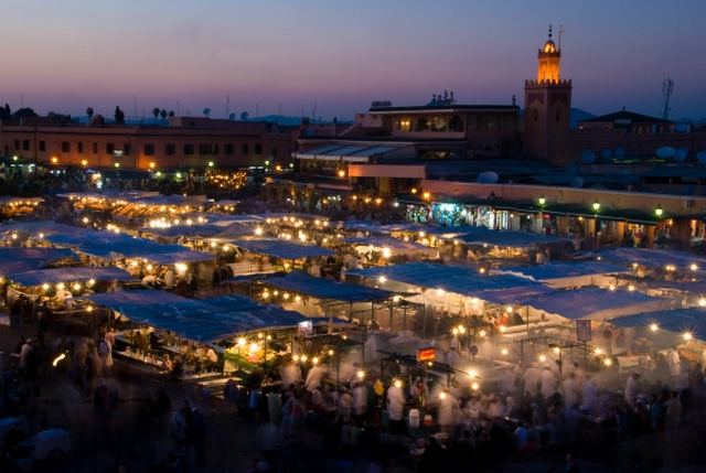 Tourism in Marrakech, Morocco