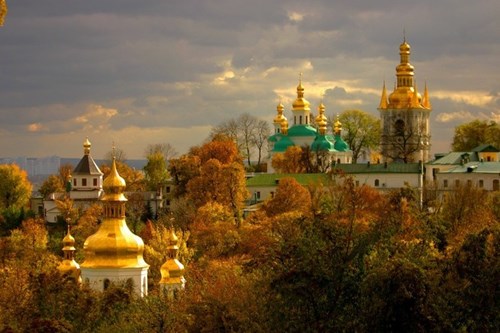 Lavra Kiev is one of the best tourist places in Kiev Ukraine