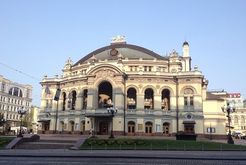 The National Opera House is one of the best places of tourism in Ukraine, Kiev
