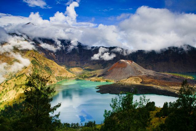The most beautiful places on the island of Lombok, Indonesia