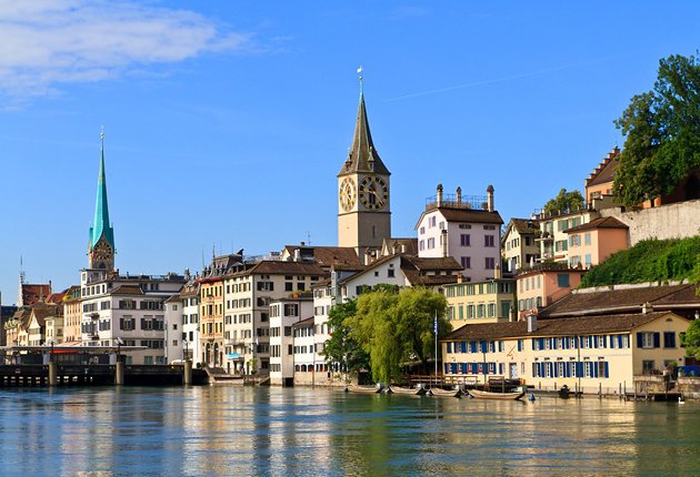 Zurich is one of the most beautiful tourist cities in Switzerland