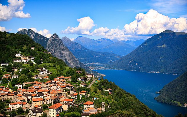 Lugano is one of the tourism destinations in Switzerland 