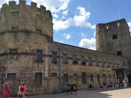 Oxford Castle in England is one of the most important tourist places in Oxford