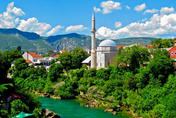 The Muhammad Pasha Mosque of Kosky is one of the best tourist places in Mostar Bosnia and Herzegovina