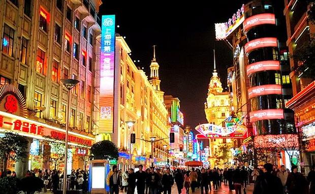 Nanjing Street is one of the most prominent tourist attractions in Shanghai