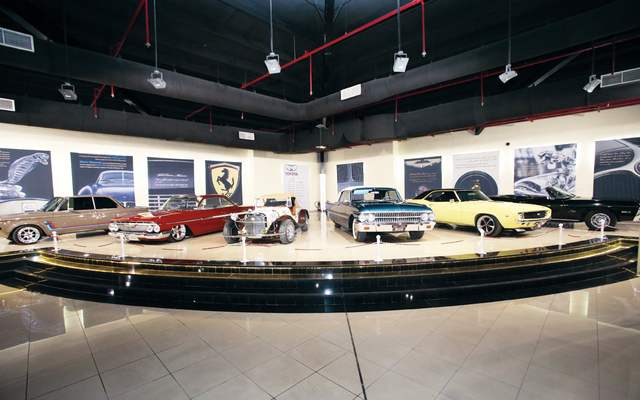 Sharjah Museum of Old Cars, one of the most important tourist attractions in Sharjah, the United Arab Emirates