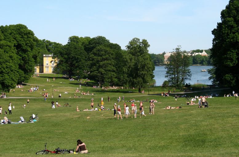 Haga Park is one of the best tourist parks in Stockholm