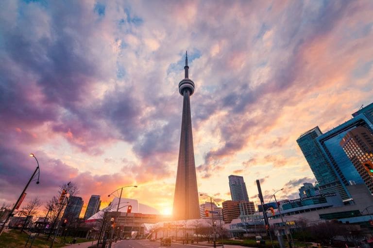 CN Tower is one of the best tourist places in Toronto