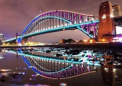 Sydney Harbor Bridge is one of Sydney's most famous tourist attractions