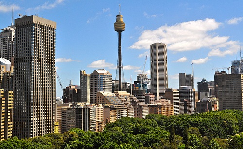 Sydney Tower is one of the best places in Sydney for tourism