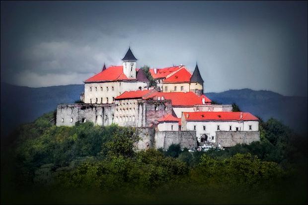 Palanok Castle in Ukraine