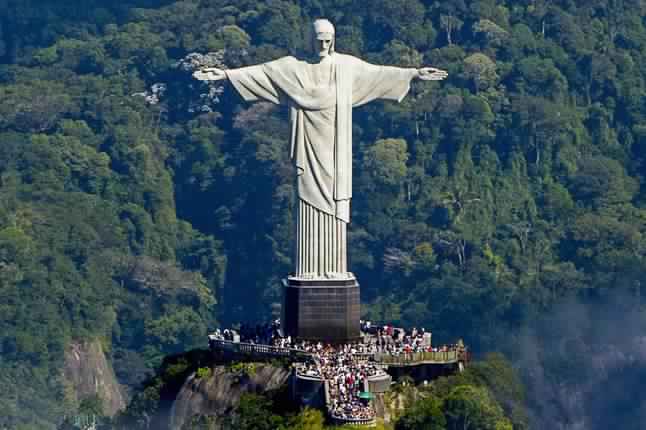Christ the Redeemer statue in Rio de Janeiro, Brazil